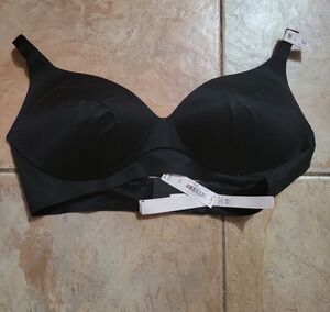 Victoria's Secret Black T Shirt Wireless Bra